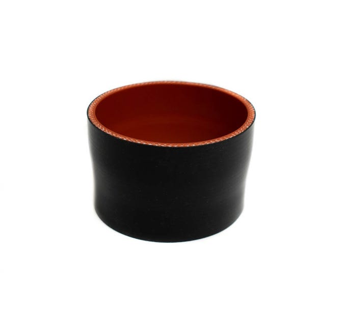 BTR Silicone 4.25" to 3.00" Reducer Coupler - 3" Long Red