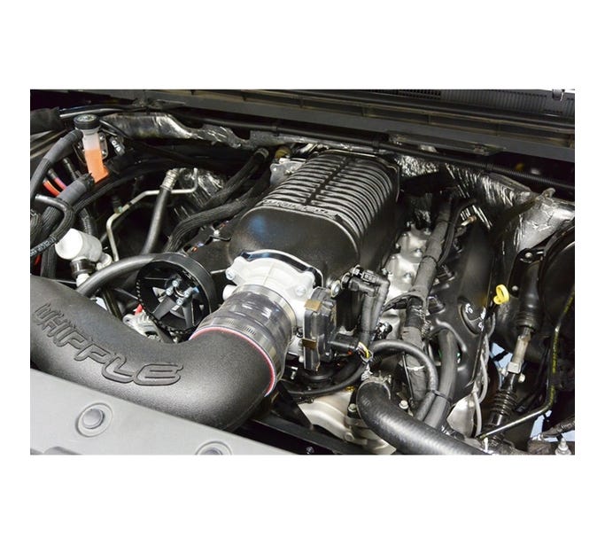 Whipple Supercharger Kit - 2014+ 5.3 Truck/Suv - Black - no Flash Tool - WK-1200NFT