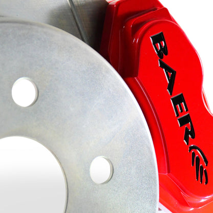 Baer Brakes 13" SS4 Rear Brake Kit, Graphite Gray, Slot/Zinc