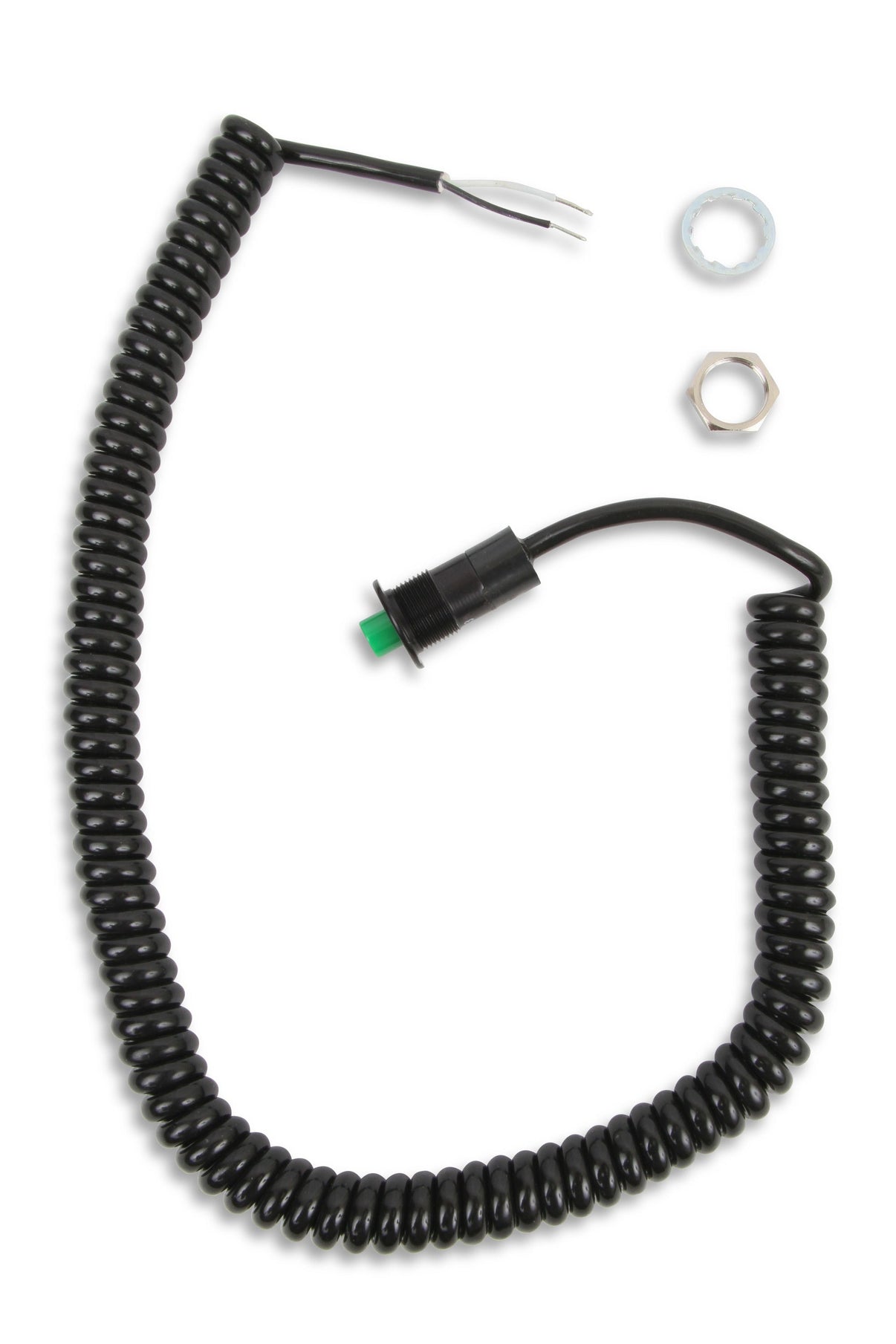B&M Momentary Switch - Green Button - Photo - Primary Front