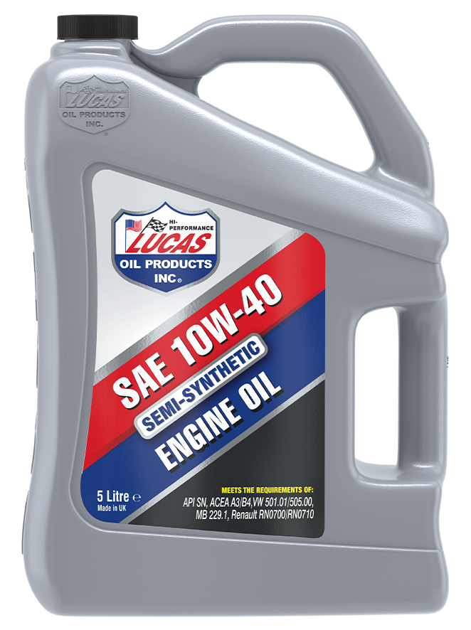 Lucas Semi-Synthetic 10w-40 Engine Oil