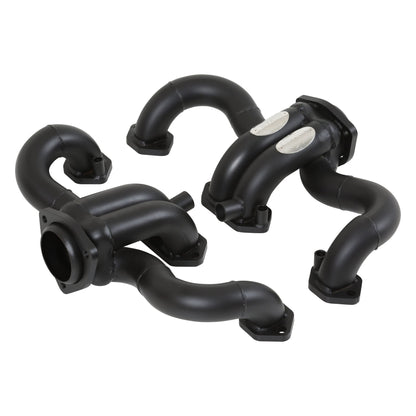 Hooker Super Competition Shorty Headers - Painted - Photo - out of package Angle