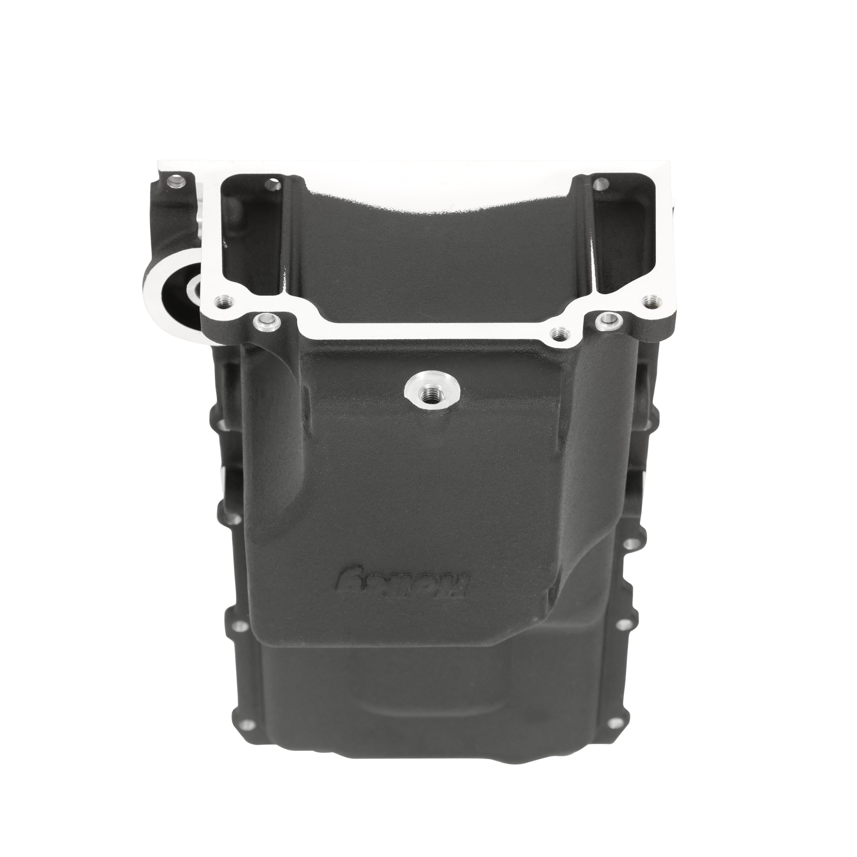 Holley GM LS Swap Oil Pan - 4WD / Truck / Off-Road - Black - Photo - out of package Left