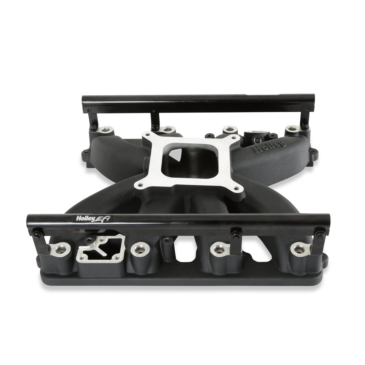 Single plane intake manifold for Gen III Hemi, EFI Black - Photo - out of package Top