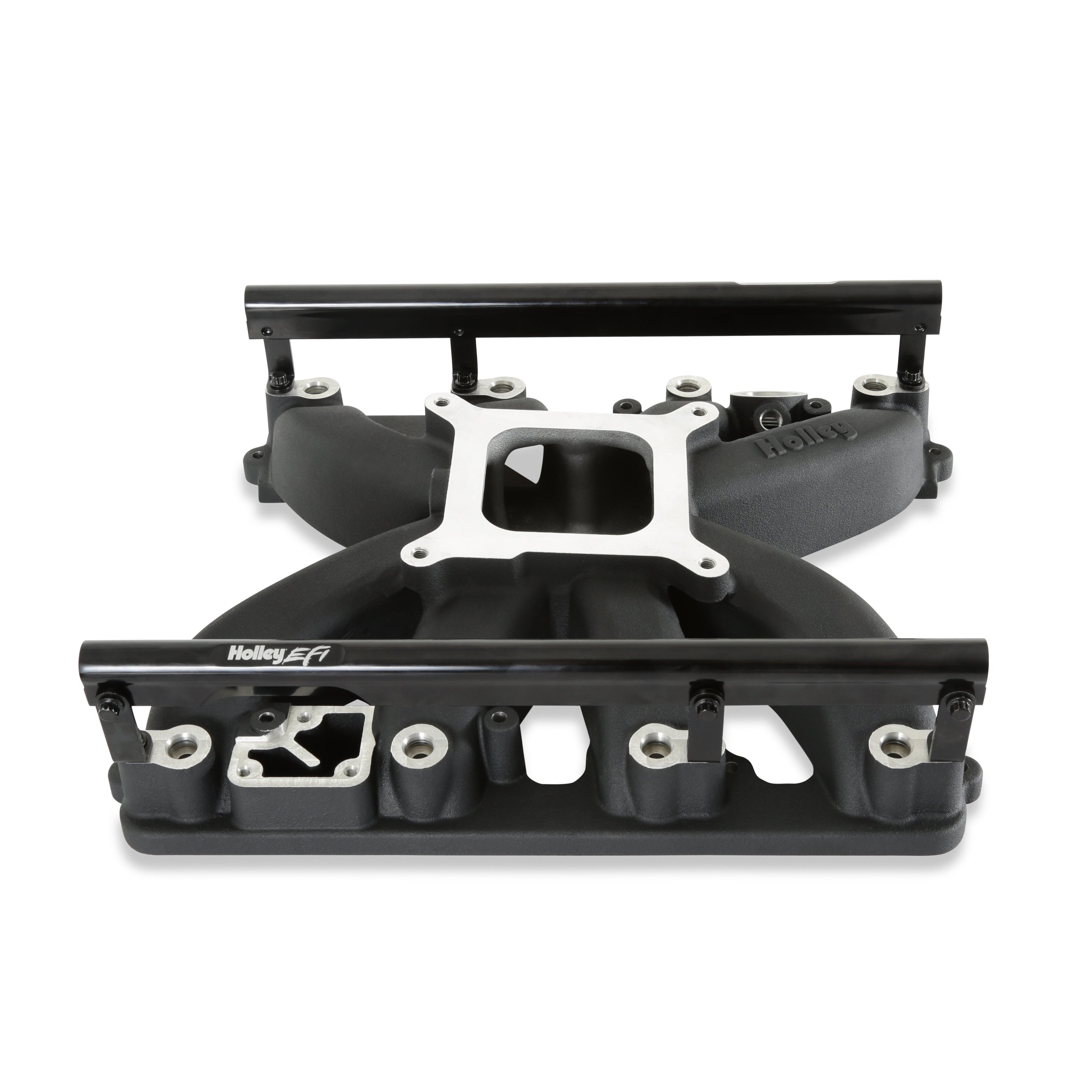 Single plane intake manifold for Gen III Hemi, EFI Black - Photo - out of package Top
