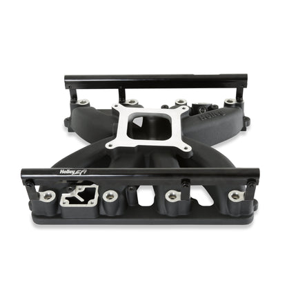 Single plane intake manifold for Gen III Hemi, EFI Black - Photo - out of package Top