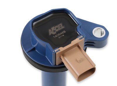 ACCEL Tændspole - SuperCoil - 2010-2016 Ford EcoBoost 3.5L V6 - Blå - Individual (3-benet)