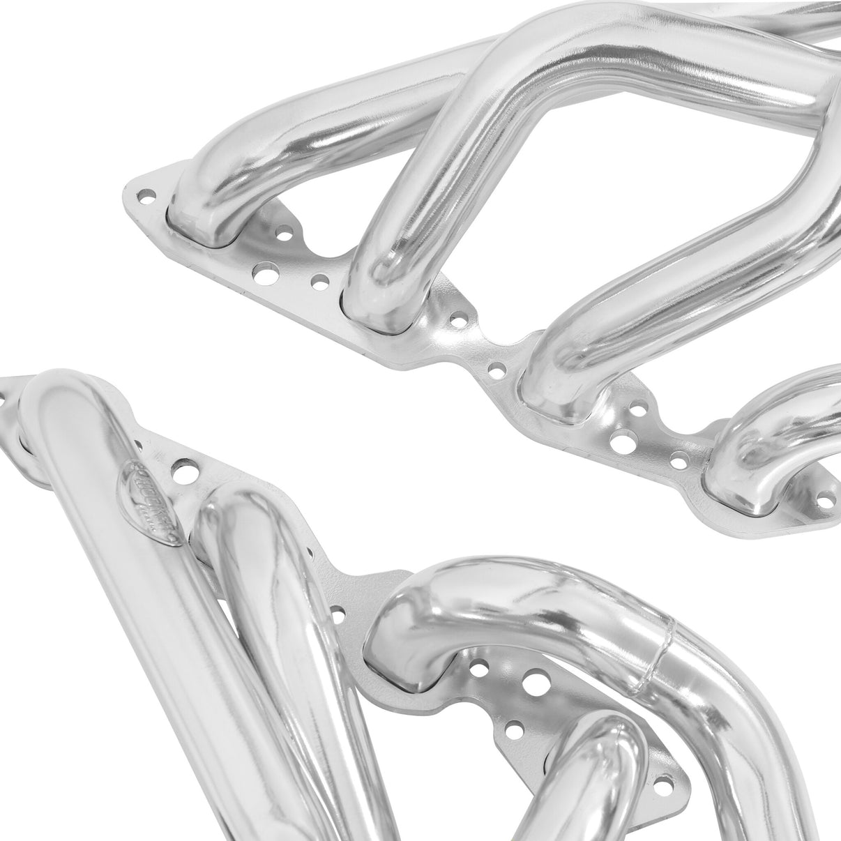 Hooker Super Competition Long Tube Headers - Ceramic Coated - Photo - Close Up Angle