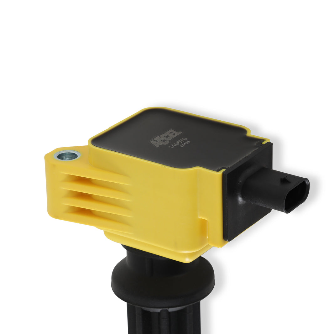 Bobine d'allumage SuperCoil pour Ford EcoBoost 2.0L/2.3L L4 (2012-2017) - Lot de 4 - Jaune