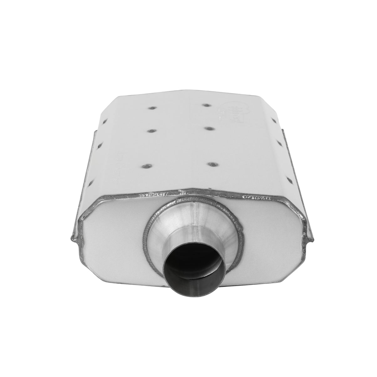 Hooker Aero Chamber Muffler - Photo - out of package Top