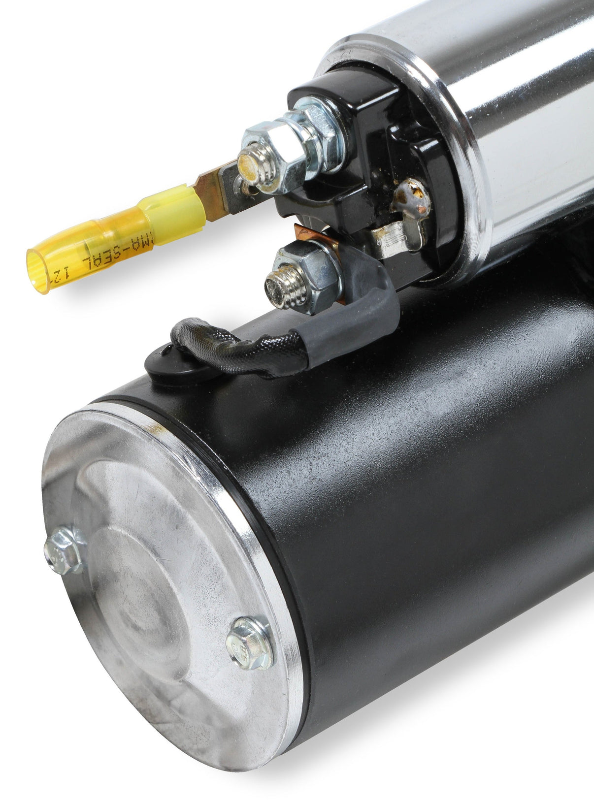 MSD DynaForce Starter - High Torque - Black - 3/4" Depth Ring Gear - Photo - out of package Left