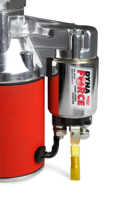 Démarreur haute vitesse pour Ford BB 351M, 400, 429 - Démarreur MSD DynaForce - Rouge