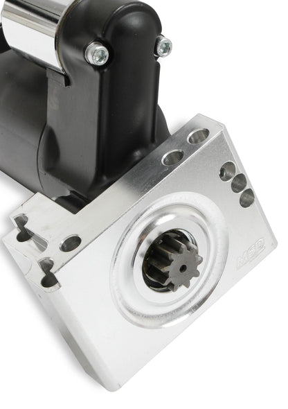 Blk DynaForce Starter, Chevy Stag. Mount - MSD DynaForce Starter - High Torque - Black