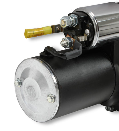 Blk DynaForce Starter, Chevy Stag. Mount - MSD DynaForce Starter - High Torque - Black