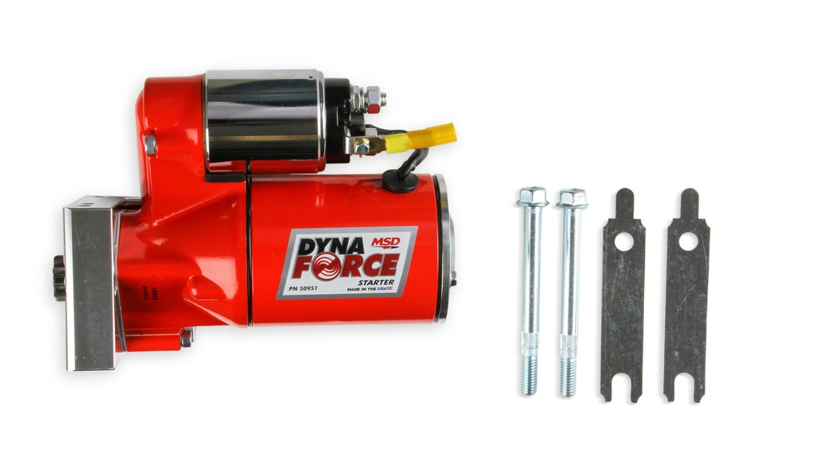 MSD DynaForce Starter - High Torque - Red - Photo - out of package Front