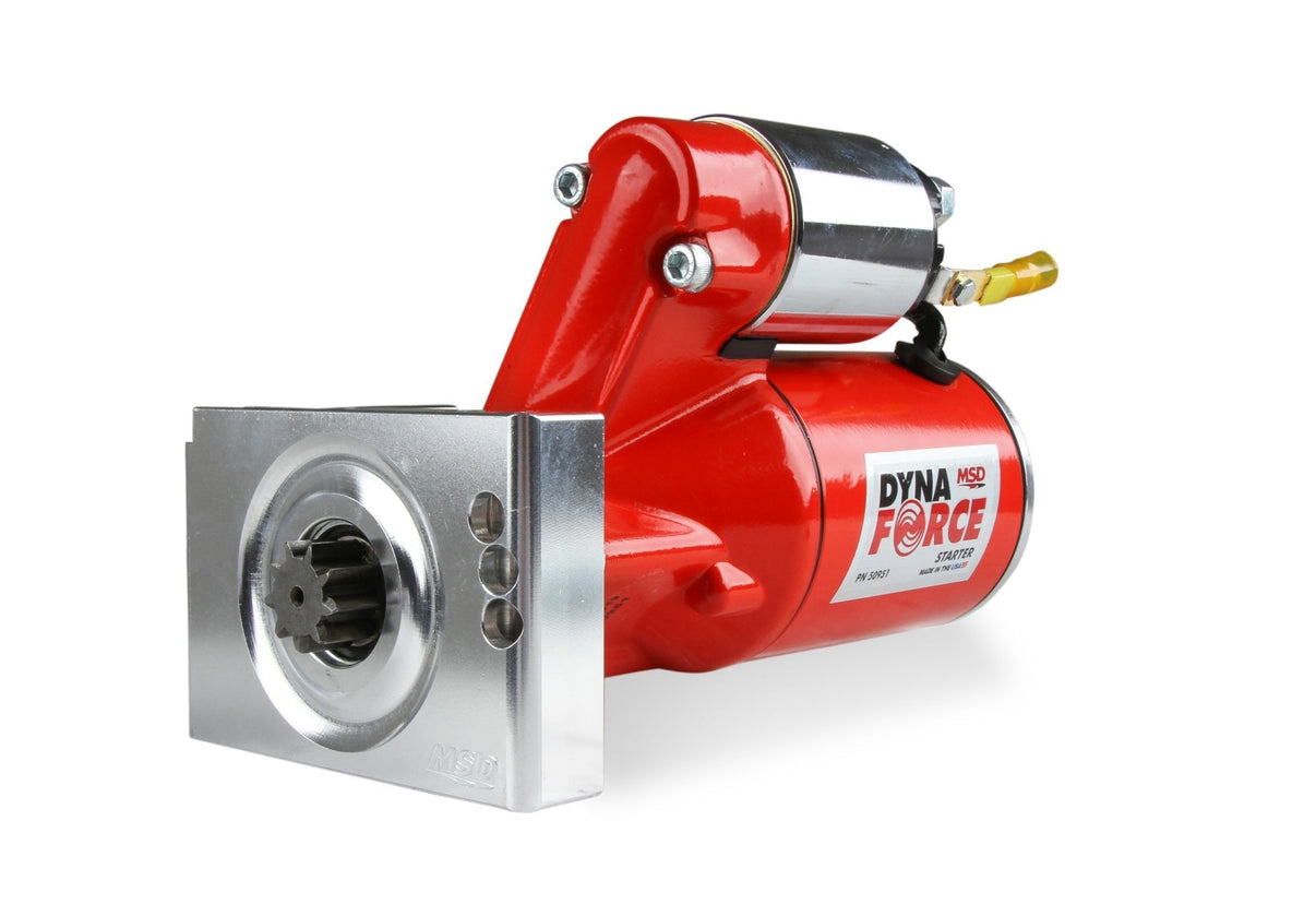 MSD DynaForce Starter - High Torque - Red - Photo - out of package Top