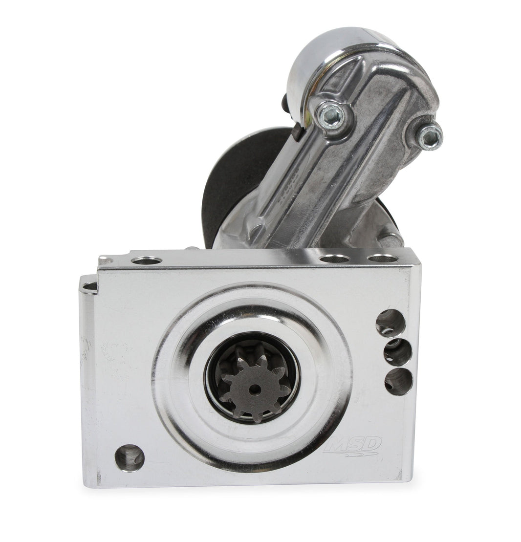 Démarreur DynaForce noir à grande vitesse pour Chevy 153/168T - Démarreur MSD DynaForce - Haute vitesse - Noir