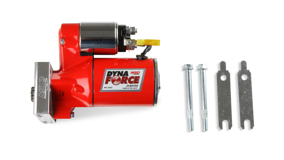 MSD DynaForce Starter - High Torque - Red - Photo - Primary Front