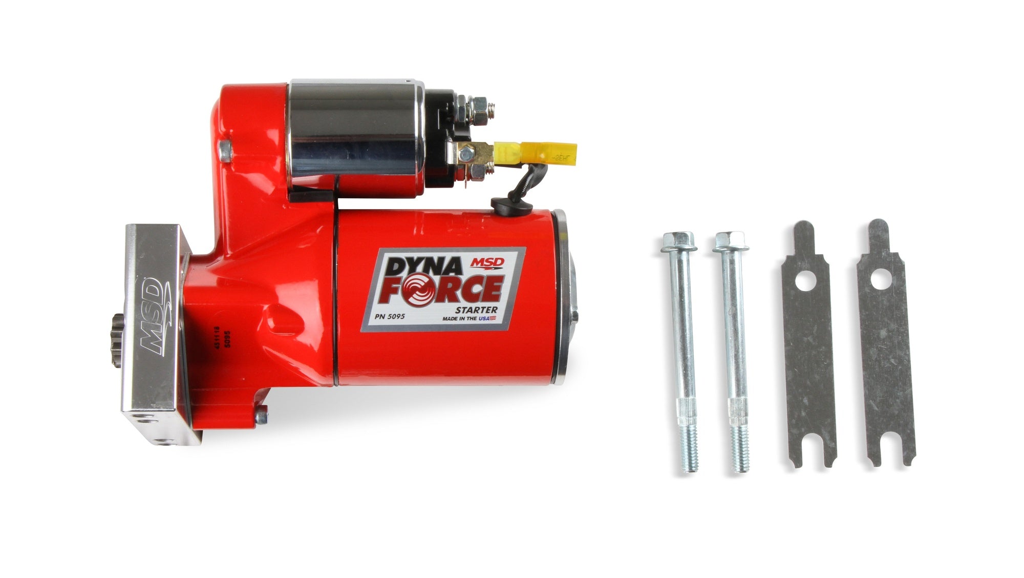 MSD DynaForce Starter - High Torque - Red - Photo - Primary Front