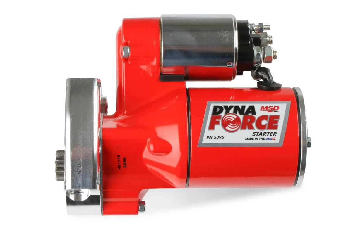 MSD DynaForce Starter - High Torque - Red - Photo - out of package Left