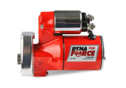 DynaForce Starter, GM LS1-LS7 Engines - MSD DynaForce Starter - High Torque - Red