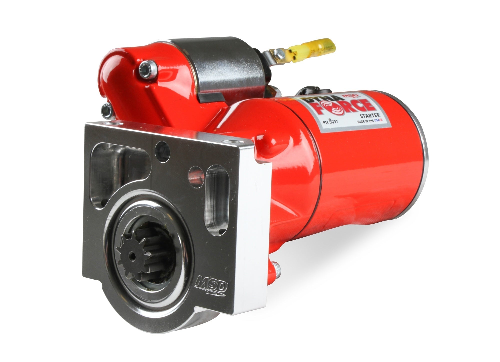 MSD DynaForce Starter - High Torque - Red - Photo - out of package Top