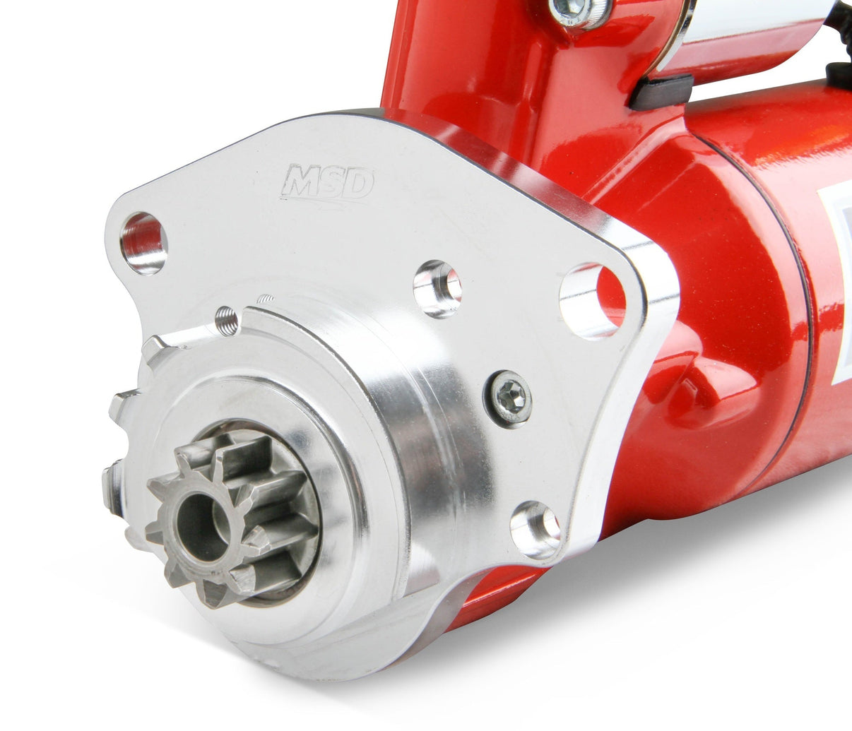 MSD DynaForce Starter - High Torque - Red - Photo - out of package Left