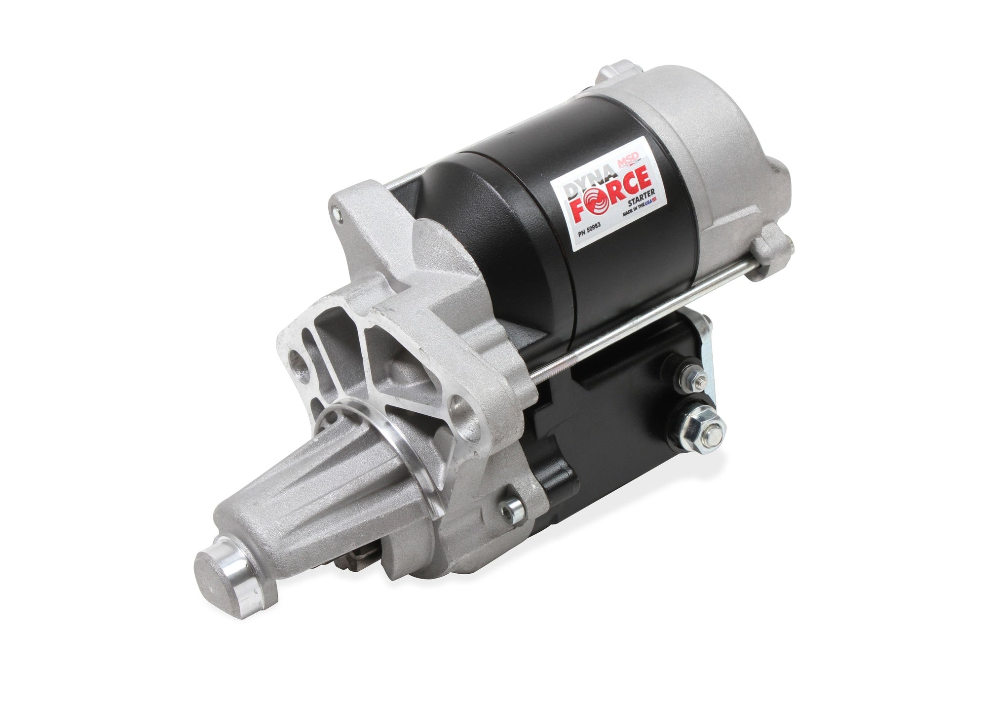 MSD DynaForce Starter - High Torque - Black - Photo - Primary Front