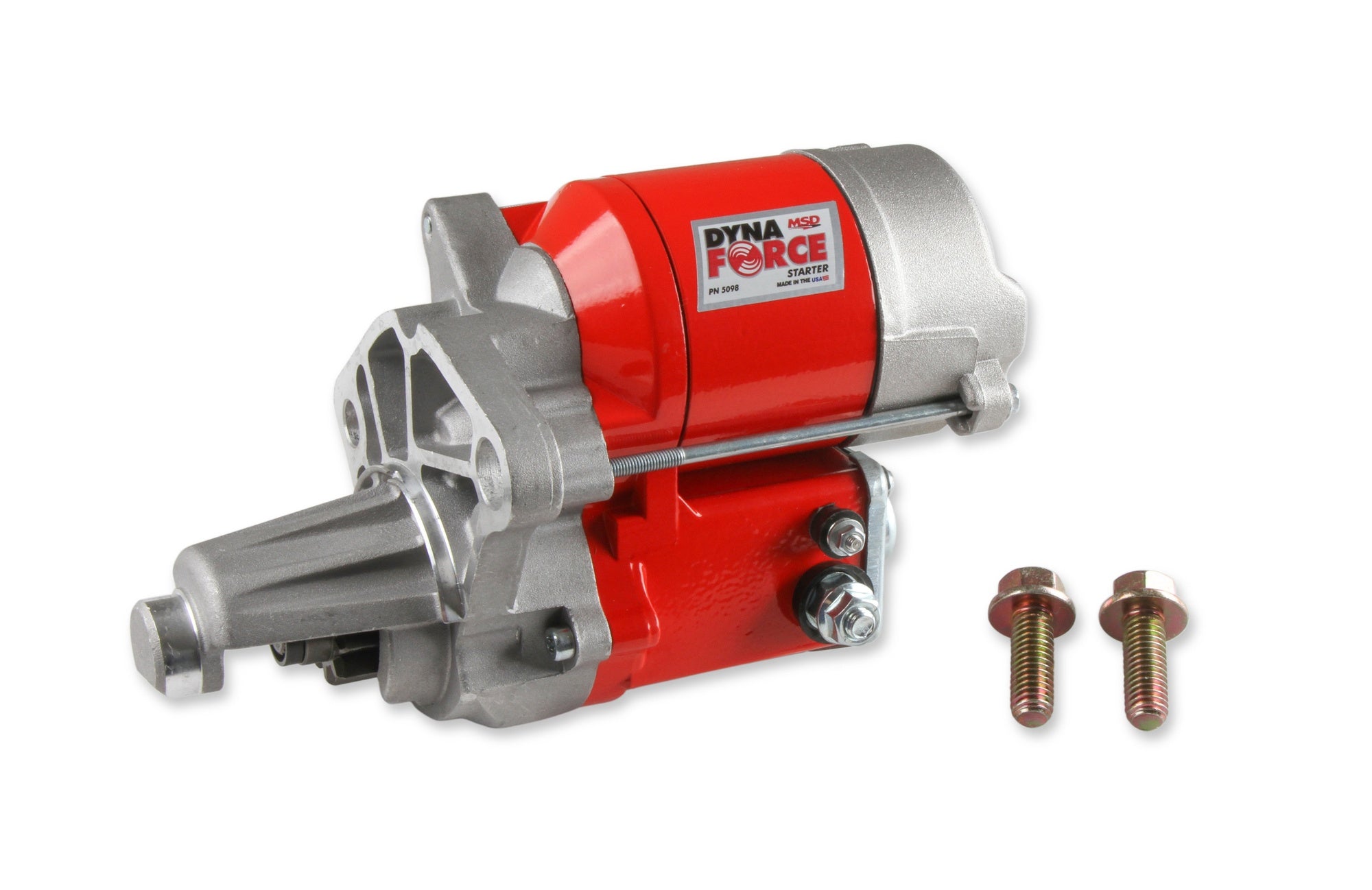 MSD DynaForce Starter - High Torque - Red - Photo - out of package Front