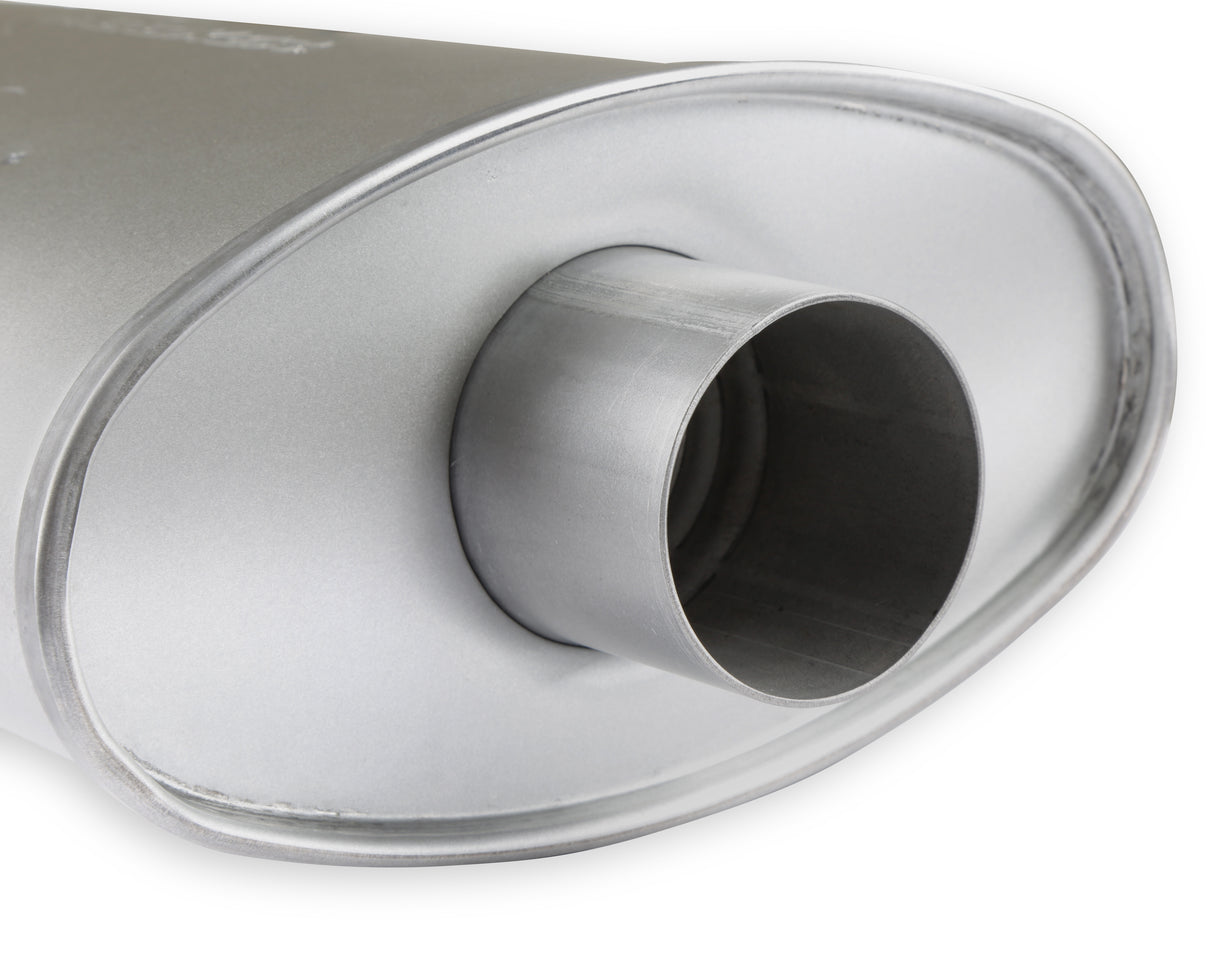 Hooker Competition Turbo Muffler - Photo - out of package Left