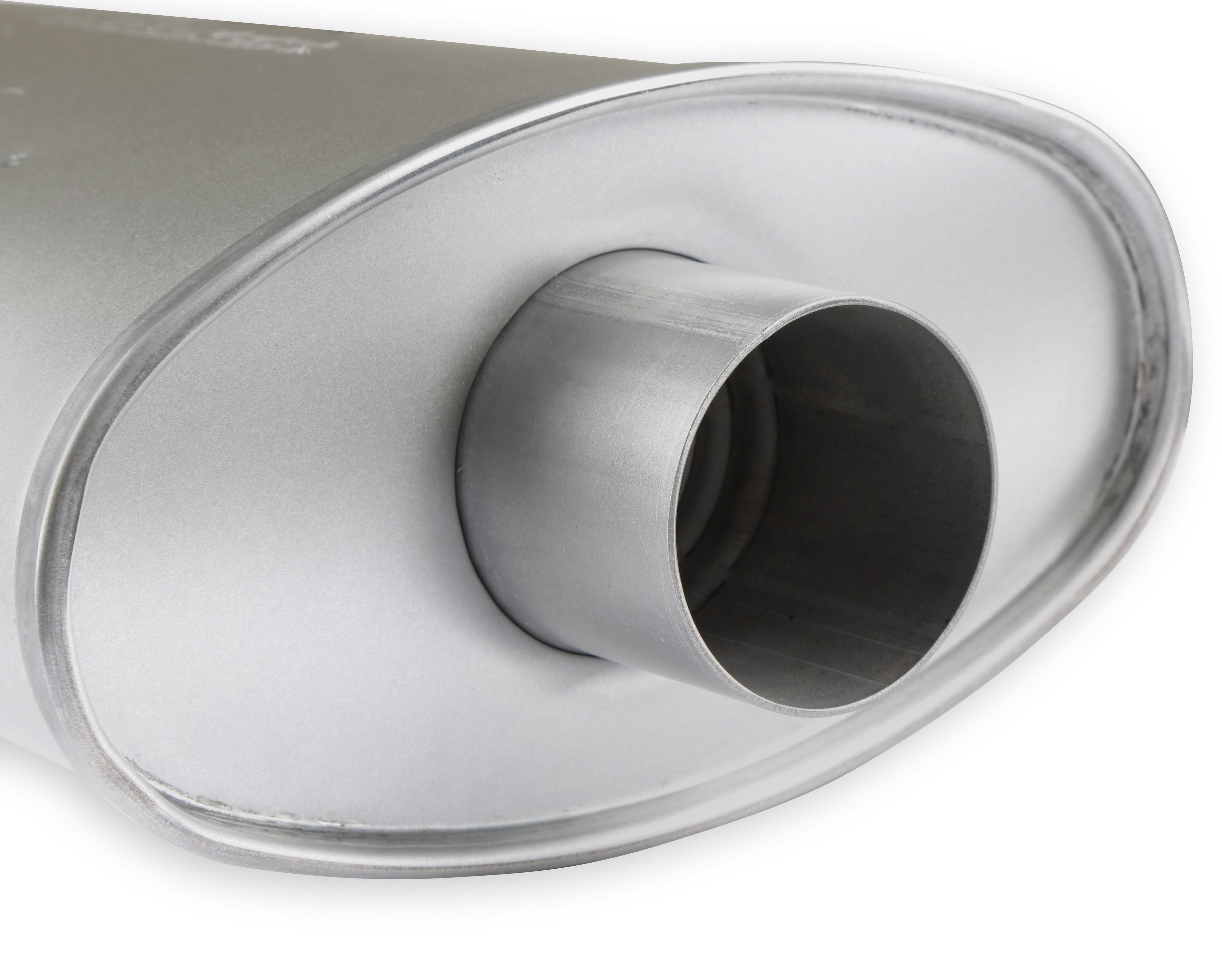 Hooker Competition Turbo Muffler - Photo - out of package Left