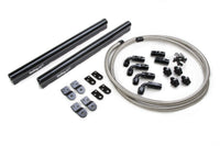 BILLET FUEL RAIL KIT -OE STYLE LS INTAKE - LS Hi-Flow Fuel Rail Kit - Includes Hose & Fittings - Fits LS1, LS2, LS3, LS6 & L99 factory intakes
