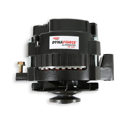MSD DynaForce Alternator - 160 AMP - Black - Photo - Primary Front