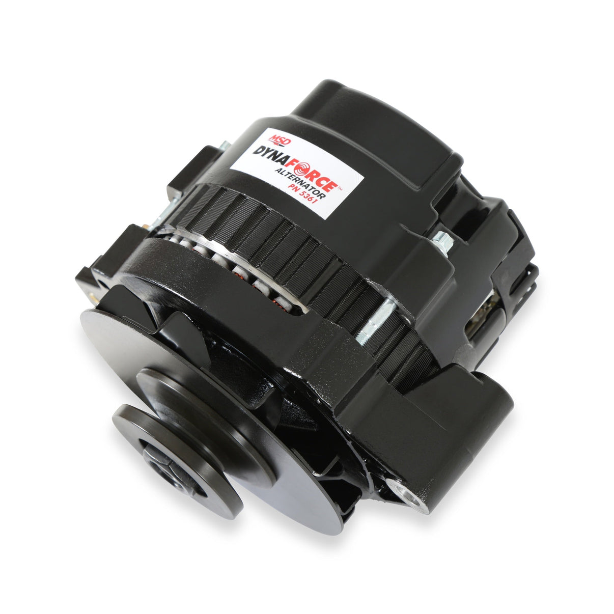 MSD DynaForce Alternator - 160 AMP - Black - Photo - out of package Right