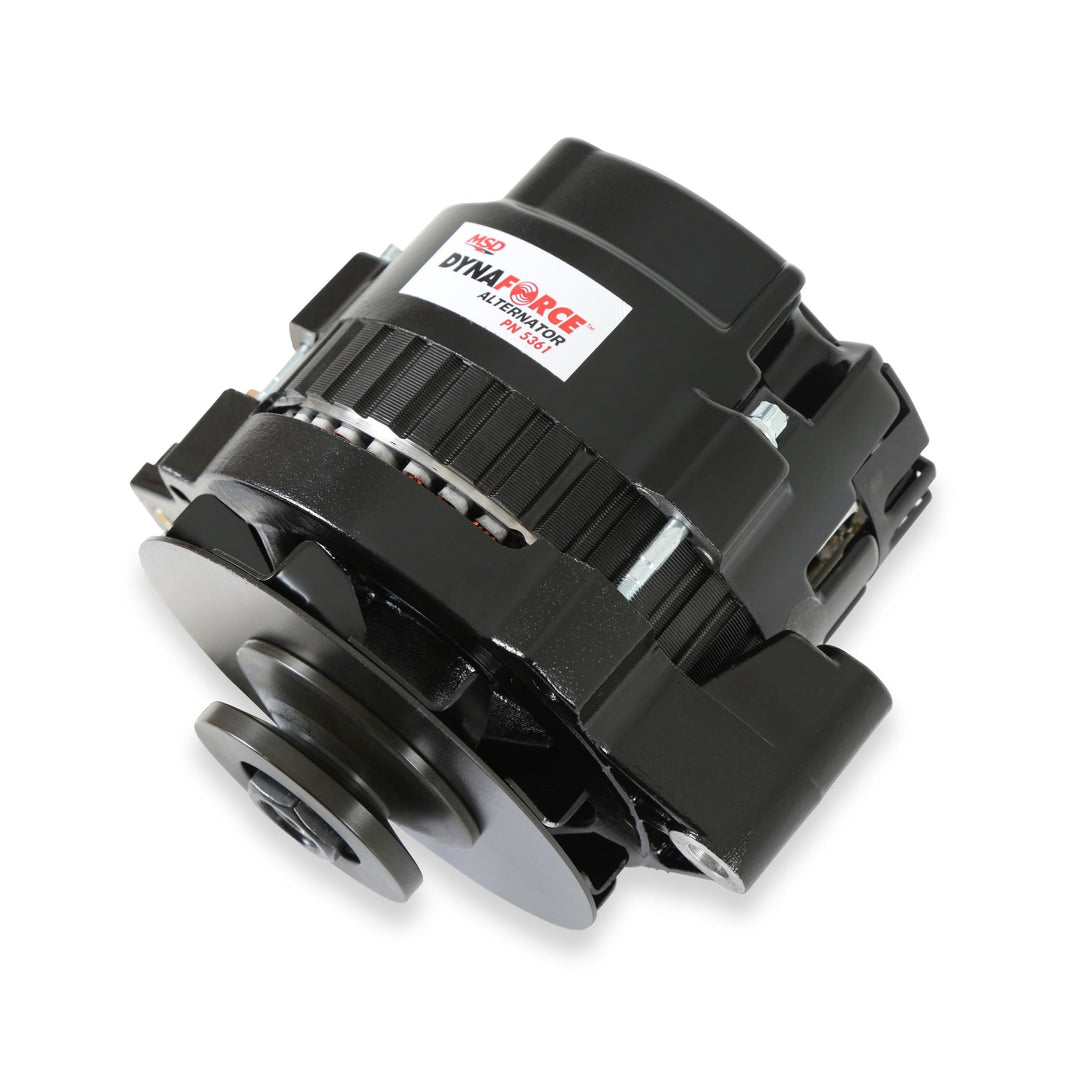 Alternateur DynaForce 160 A noir à montage sur la direction - MSD DynaForce Alternateur - 160 A - Noir