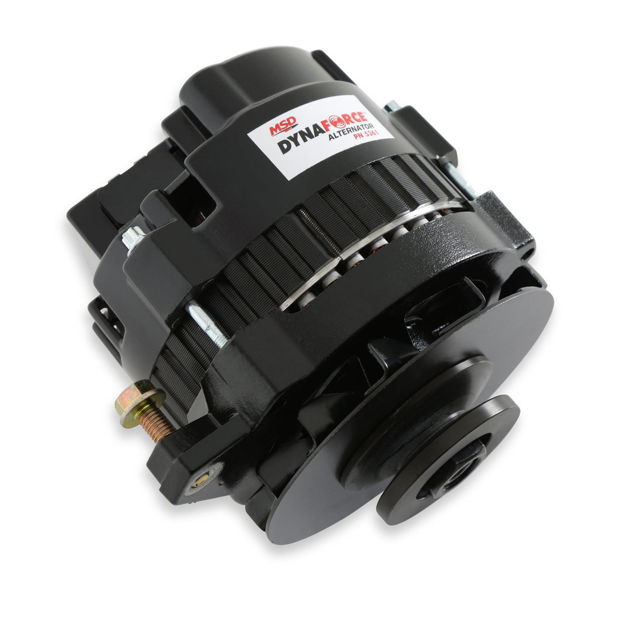 MSD DynaForce Alternator - 160 AMP - Black - Photo - out of package Left