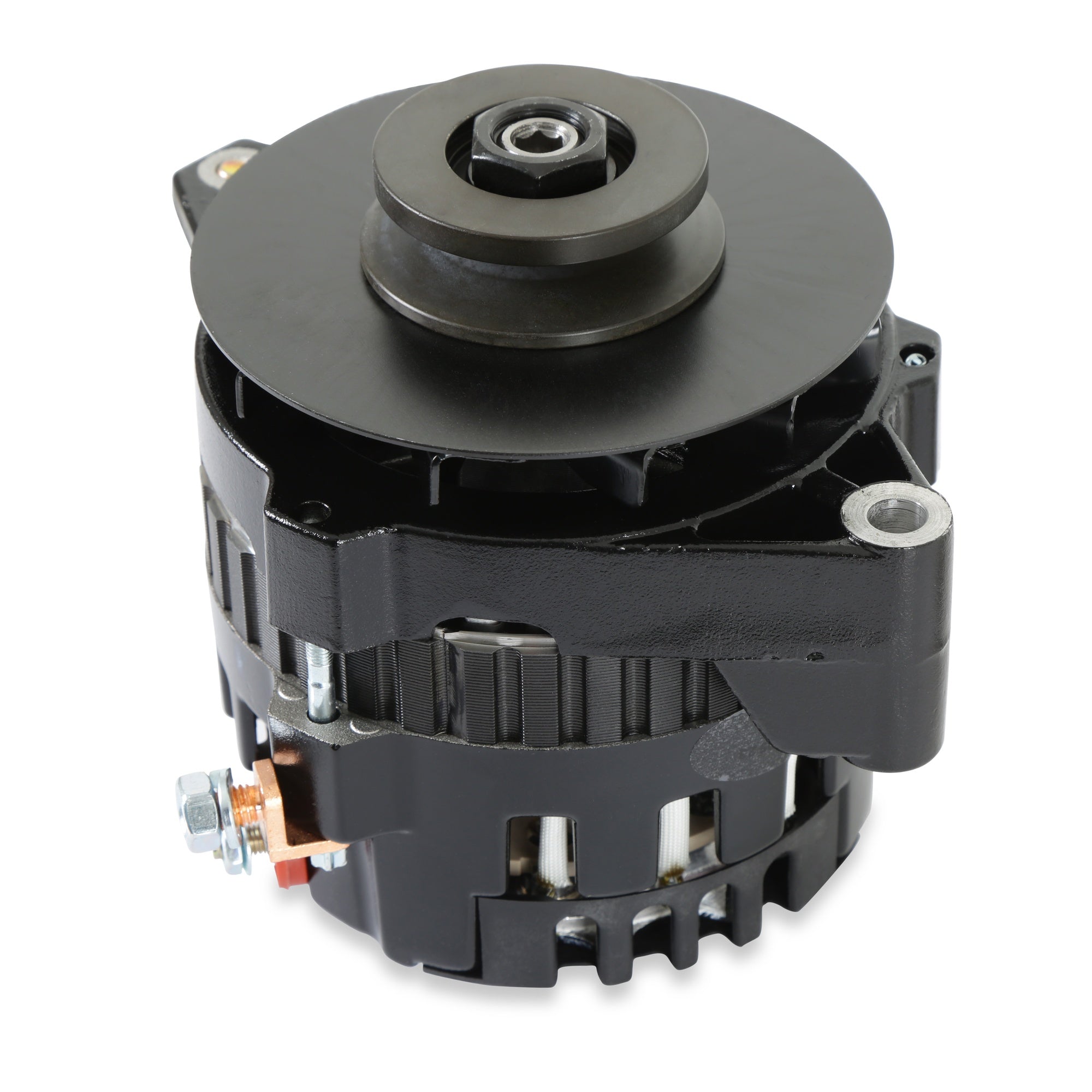 MSD DynaForce Alternator - 160 AMP - Black - Photo - out of package Top