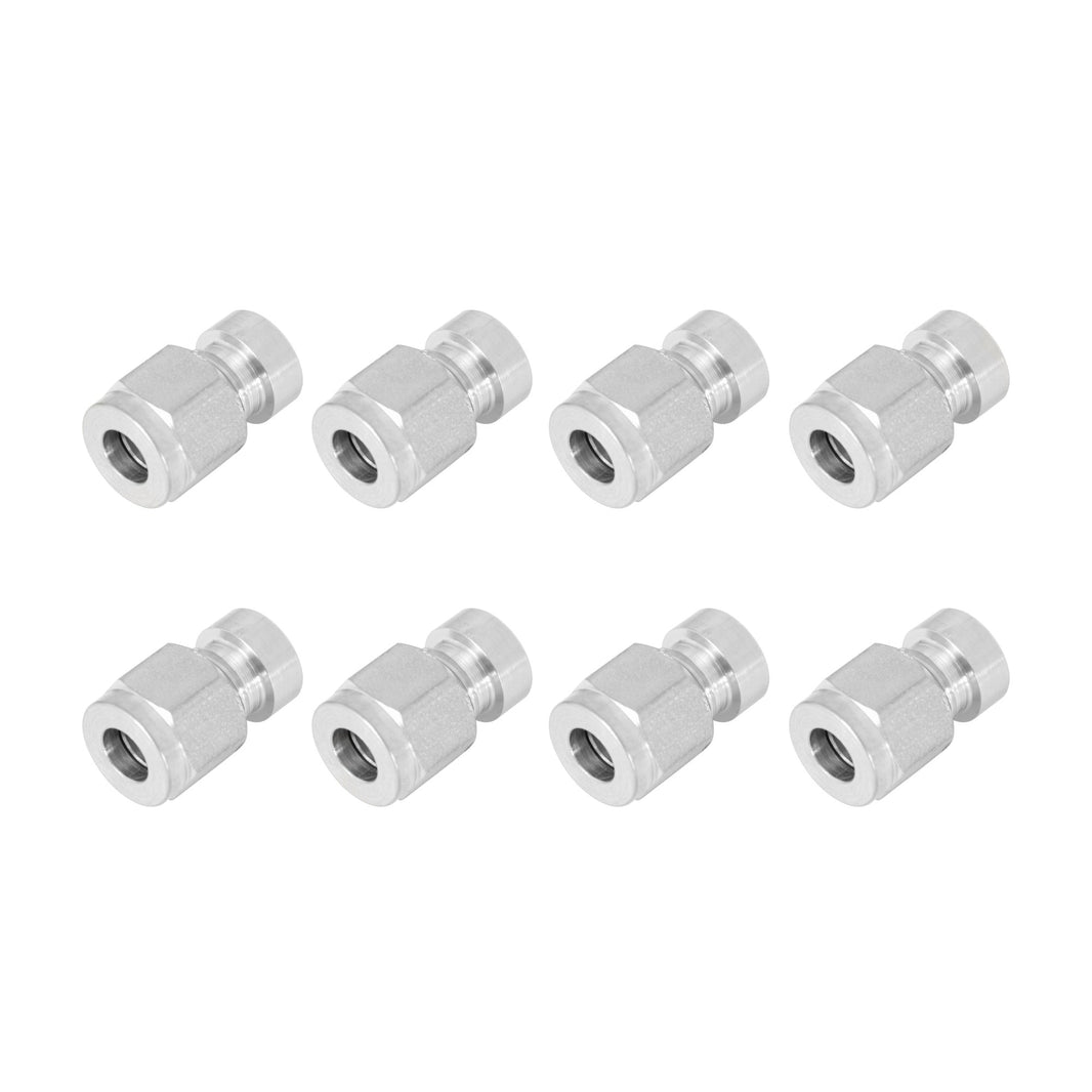 KIT DE BOUCHONS EGT, 8 BOUCHONS EN ACIER INOXYDABLE DE 6,35 mm (1/4 PO) - BOUCHONS DE SOUDURE EGT EN ACIER INOXYDABLE DE 6,35 mm (1/4 po)