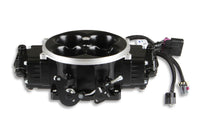 TERMX STEALTH 4500 8INJ BLACK - Holley EFI Terminator X Stealth 4500 Throttle Body - Black