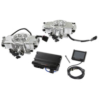TERMINATOR X STEALTH 4150 2X4 - SHINY - Holley EFI Terminator X Stealth 4150 2x4 - Shiny