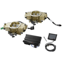 TERMINATOR X STEALTH 4150 2X4 - GOLD - Holley EFI Terminator X Stealth 4150 2x4 - Gold