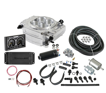 SNIPER 2 PDM 5" MASTER KIT POLISHED - Holley Sniper 2 EFI - Polished