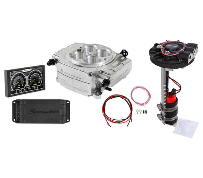 SNIPER 2 PDM 5" RETURN KIT POLISHED - Holley Sniper 2 EFI - Polished