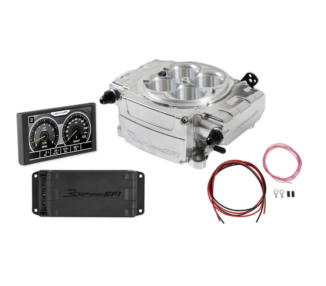 SNIPER 2 PDM 5" TSLCD, POLISHED - Holley Sniper 2 EFI - Polished