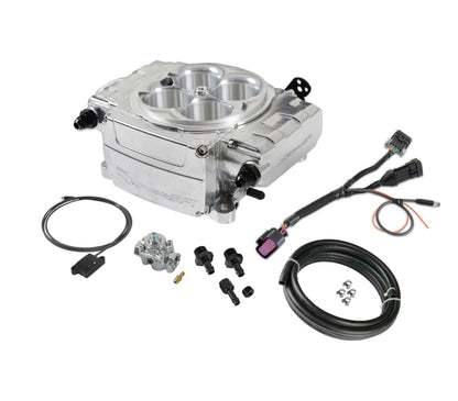 SNIPER 2 UPGRADE BLE W/REG, POLISHED - Holley Sniper 2 EFI Upgrade Bluetooth Module Kit w/ Regulator - Polished