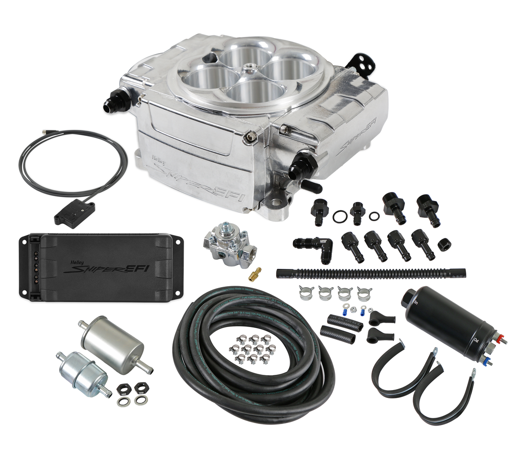 SNIPER 2 BLE PDM MASTER KIT, POLISHED - Holley Sniper 2 EFI - Polished