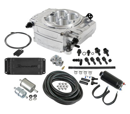 Kit maître SNIPER 2 BLE PDM, poli - Holley Sniper 2 EFI - Poli