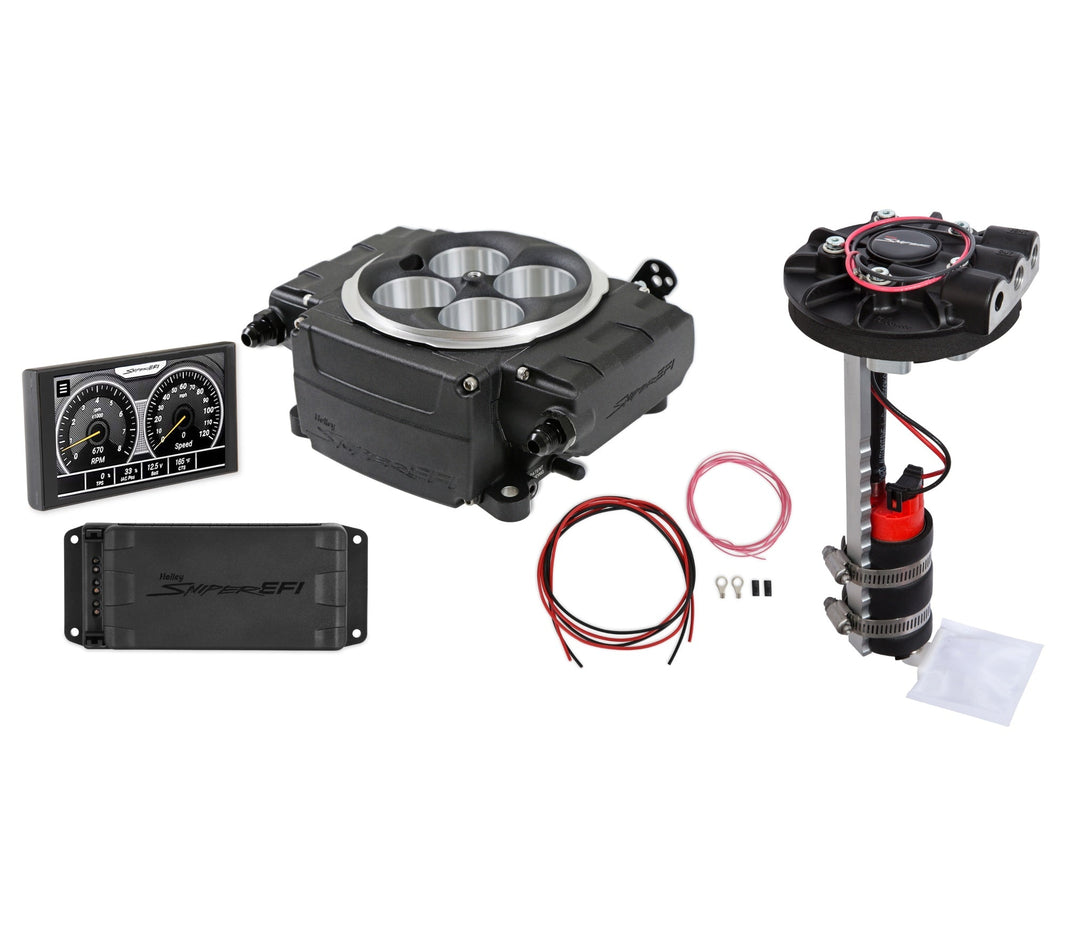 SNIPER 2 PDM 5" RETURN KIT BLACK - Holley Sniper 2 EFI - Black