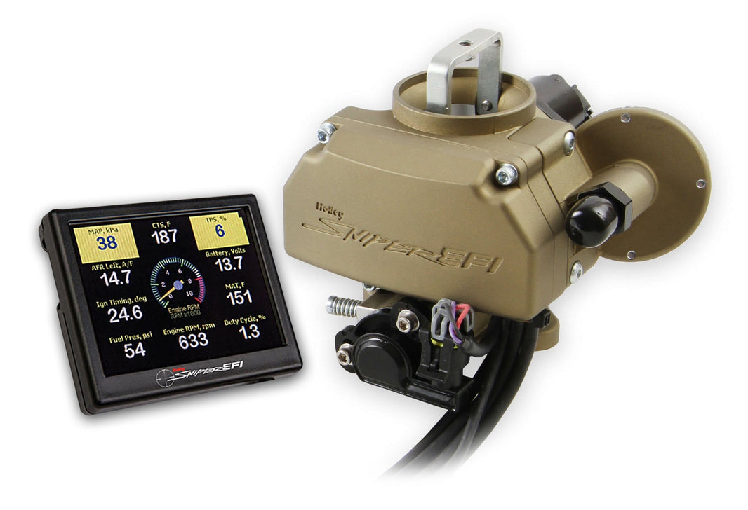 SNIPER ONE BBL GOLD - Holley Sniper EFI Autolite 1100 - Or classique