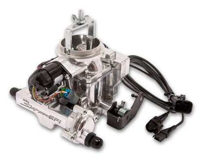 SNIPER BBD, POLERET, MASTERKIT - Holley Sniper EFI BBD Master Kit til 1971-1986 Jeep CJ - Shiny